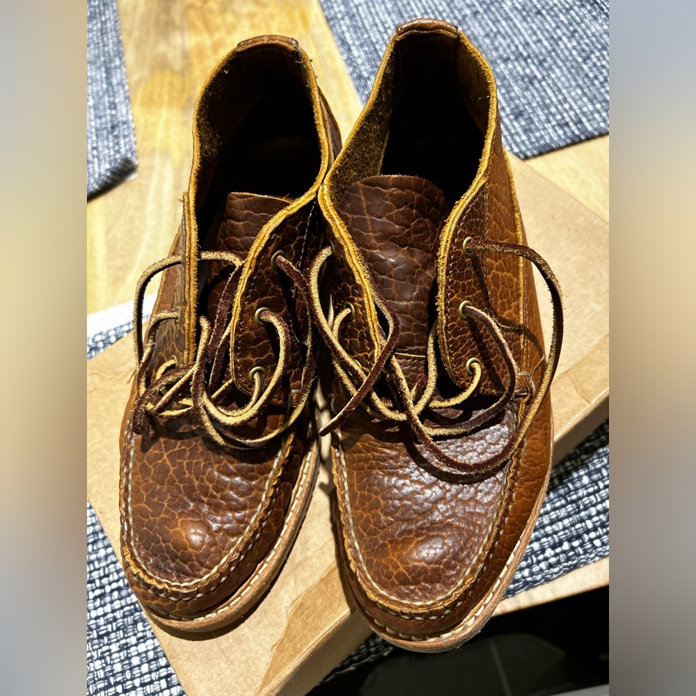 Rancourt Acadia Chukka, size 10, caramel color